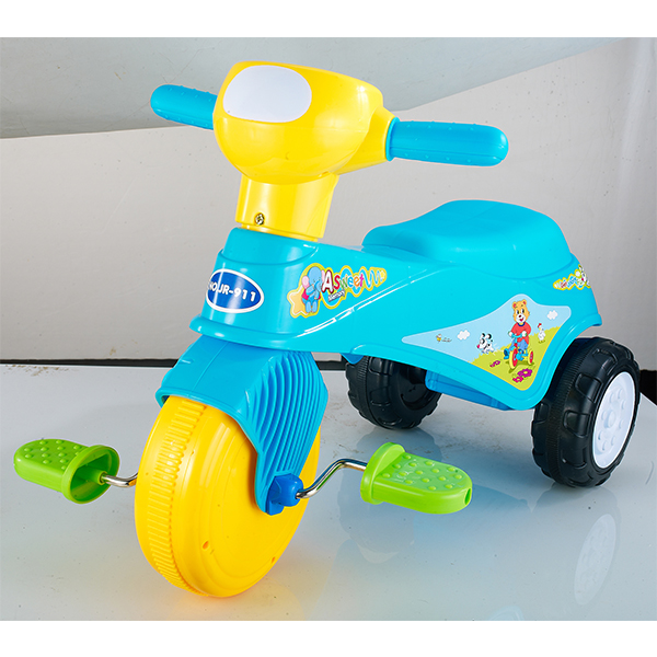 Colorful Plastic Kids Ride On Toys Tricycle Balance Sliding With Removable Pedal