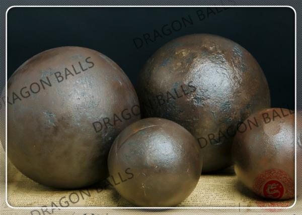 50mm Air Hammer Forged Grinding Balls , Forging Steel Balls For Ball Mill
