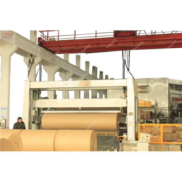 доска 400T/D 180m/Min 4200mm двухшпиндельная бумажная делая машину