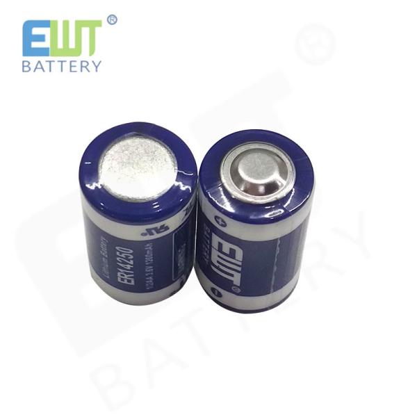 3.6v primary lithium thionyl chloride li-SOCl2 ER14250 3.6V 1200mAh 1/2AA TL-4902, TLL-5902, LS14250, XL-050F, SB-AA02, PT-2150