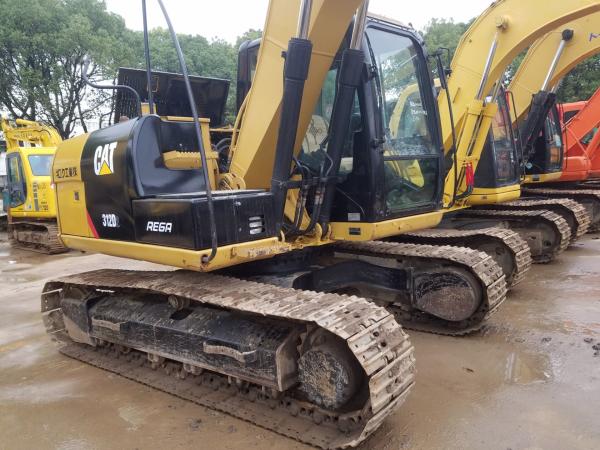 Year 2012  Used Crawler Excavator Caterpillar 312D 30T weight  C7 Acert engine with Original Paint