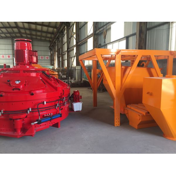 Automatic Control Planetary Concrete Mixer Simple Structure PMC100 Precast Making