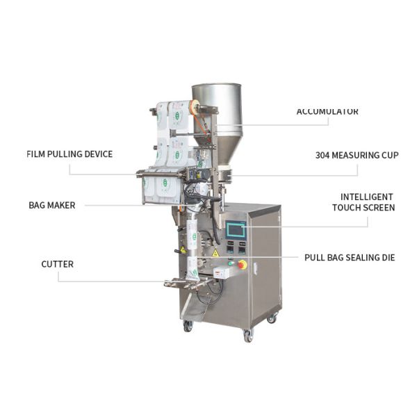 Sunflower Seeds Packing Machine 50g 100g 200g Vertical Snack Packing Machine