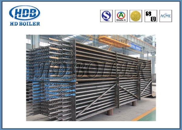 Hot Water / Steam Boiler Stack Economizer For CFB Boiler / Power Station