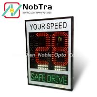 Painel solar de 60W com carga solar sinais de limite de velocidade para controle de tráfego