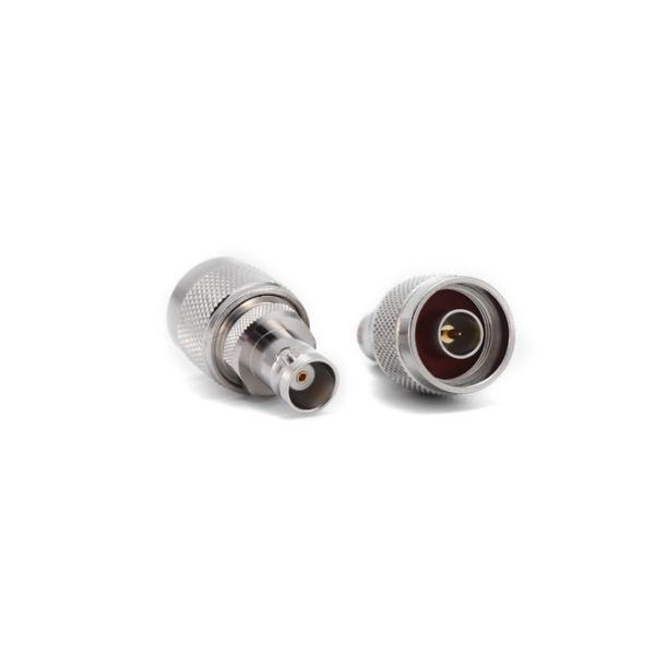 N Male (PLUG) to BNC Female (JACK) RF Adapter