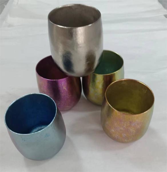 Portable Pure Titanium Ice Water Mug Double Insulated Beer Cup