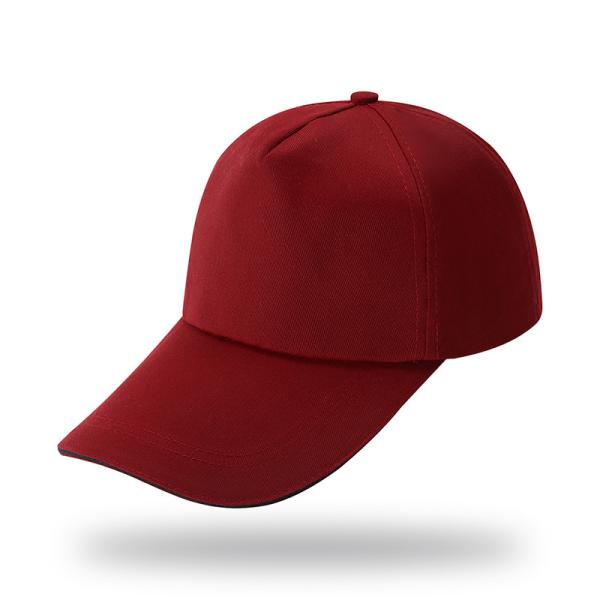 20C Colors 54cm Custom Sports Caps Adjustable Straps Cotton Baseball Caps