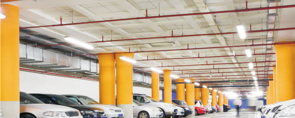 Свет промышленной трубки света доказательства СИД Tri линейный вися для подземной парковки