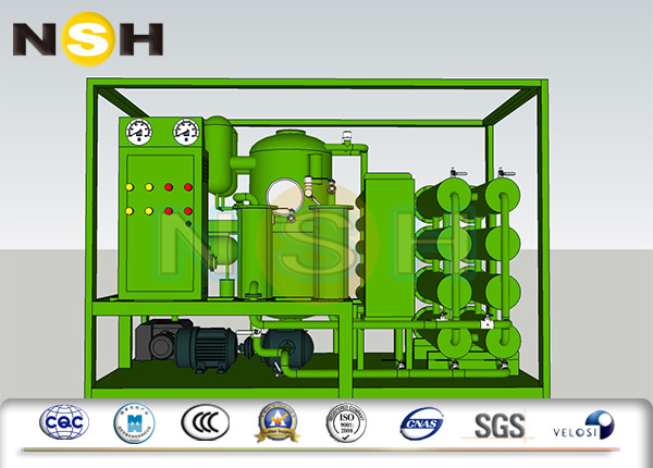 Vacuum Transformer Oil Purifier High Flow Insulating Oil Filter Machine