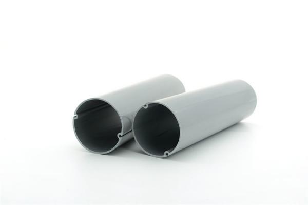 Durable PVC Electric Cable Conduit Pipe Plastic Profiles Customized