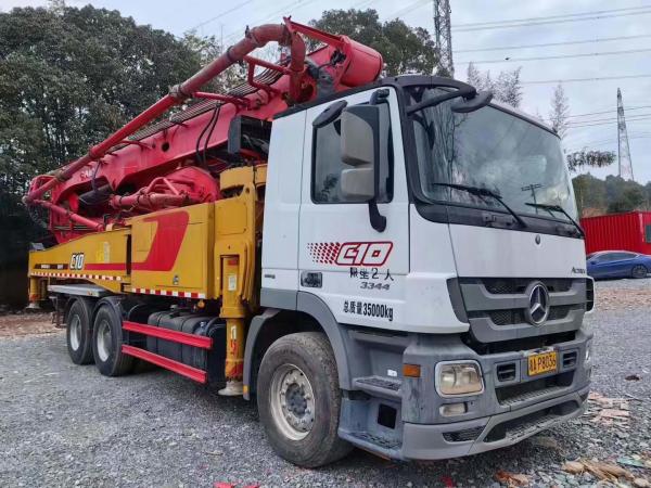 Boom concrete pump truck 52m Concrete Pump Truck with Mercedes Benz Chassis for Construction Projects
