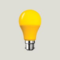 12V DC/24V DC LED lâmpada amarela com E27, B22, E26, Cobertura de plástico + LED PCB Board