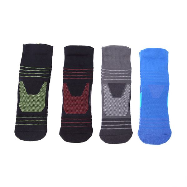 Breathable Underwear And Socks Cozy Crew Socks with Chinlon material
