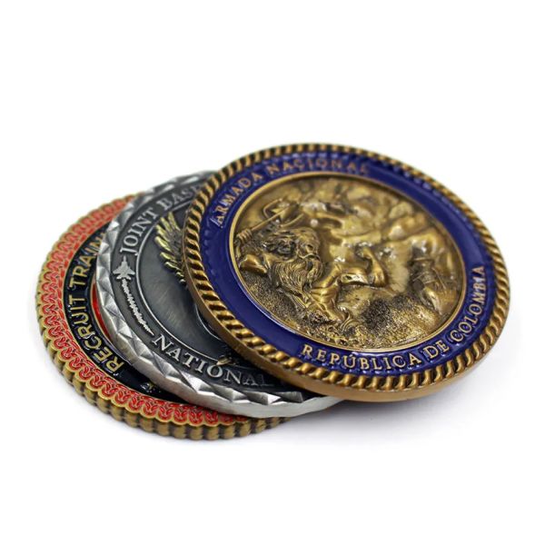 Aluminum Personalized Wedding Coins Custom Mint Coins 1.5mm To 3.5mm Rustproof