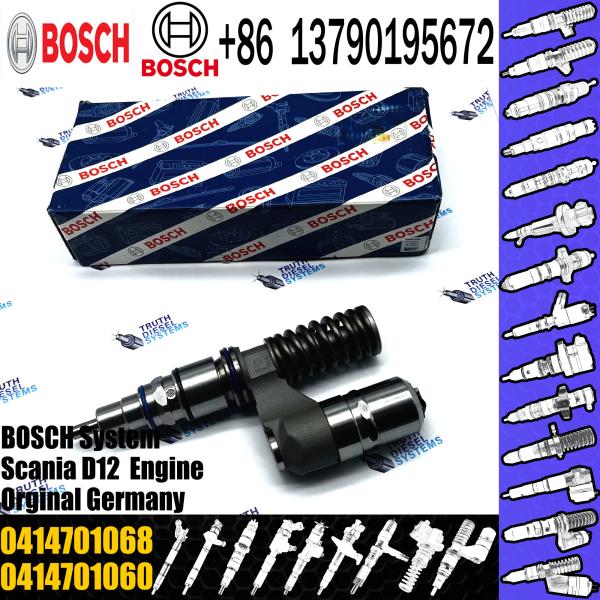 Assemblage commun de l'injecteur de carburant ferroviaire 1478643 1478648 1487472 0414701029 0414701030 0414701058 0414701068 Pour BOSCH Scania