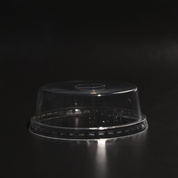 Clear Leak Proof Plastic Cup Lid Cusom Size Plastic Dome Lid For PP Cups
