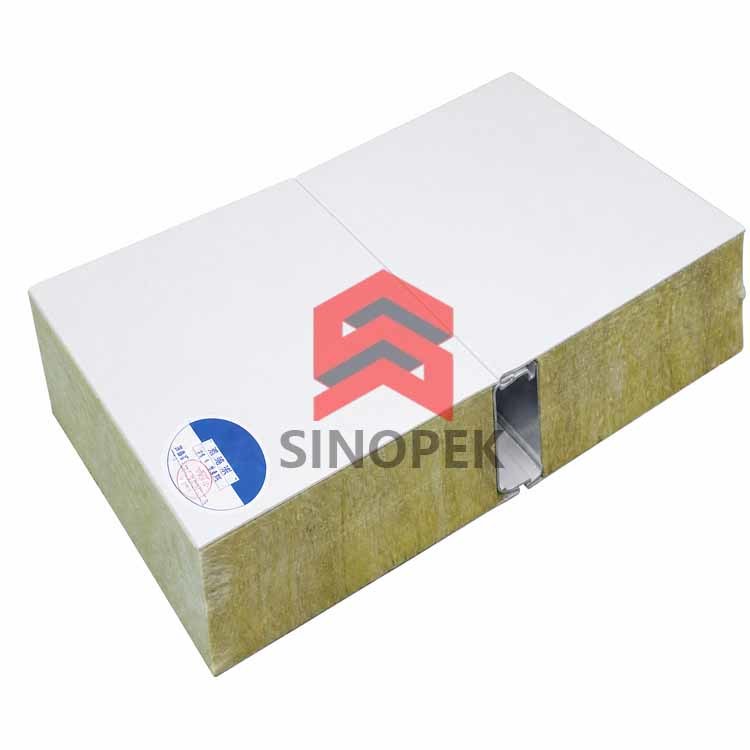 Machine-made Rock Wool Cleanroom Sandwich Panel | Class A Fireproof