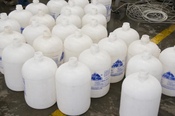 Pur 5 gallons d'eau 3-en-1 remplissage monobloc de rinçage, remplissage et capsulage machine