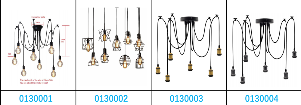 SMD2835 E27 Base Led Hang Light Hotel Coffee Shop And Restaurant