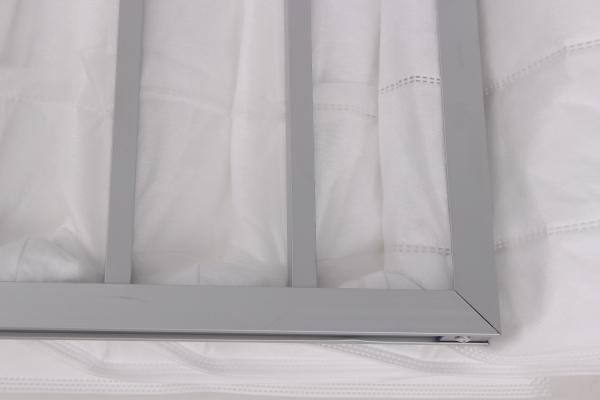 F5 Coarse Efficiency Panel Air Filter Metal Mesh Cardboard Frame Customized Size