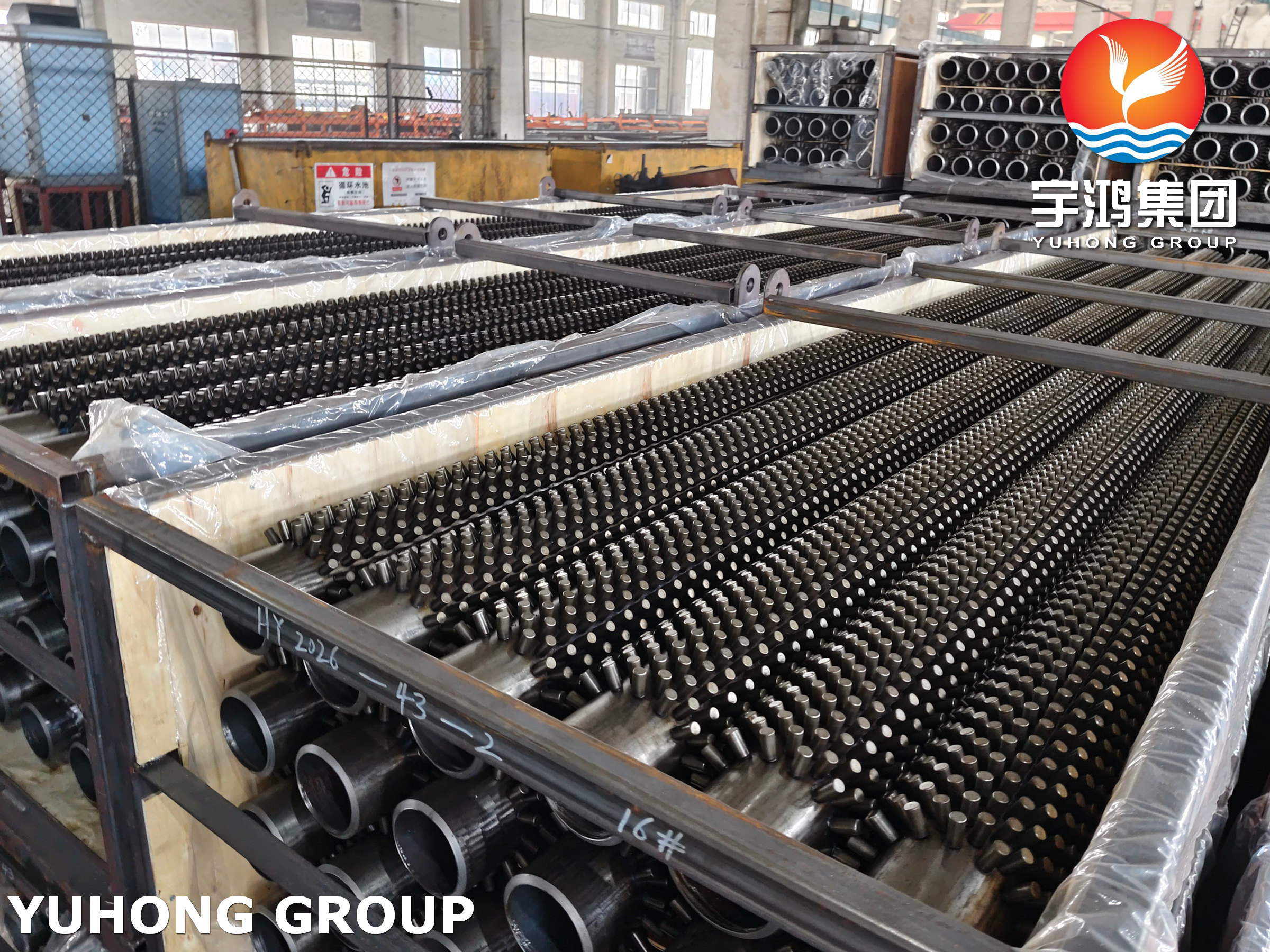 ASME A106 Gr.B Carbon Steel Studded Fin Tube for Refinery Fired Heater Convection Section