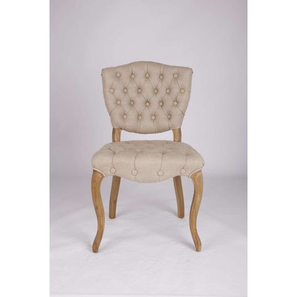 Wholesale button wedding chair linen fabric chair rental luxury wedding wooden chair
