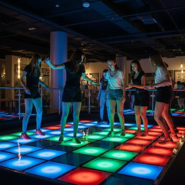 Interactive LED Floor Games - Ultimate Immersive Gaming Experience