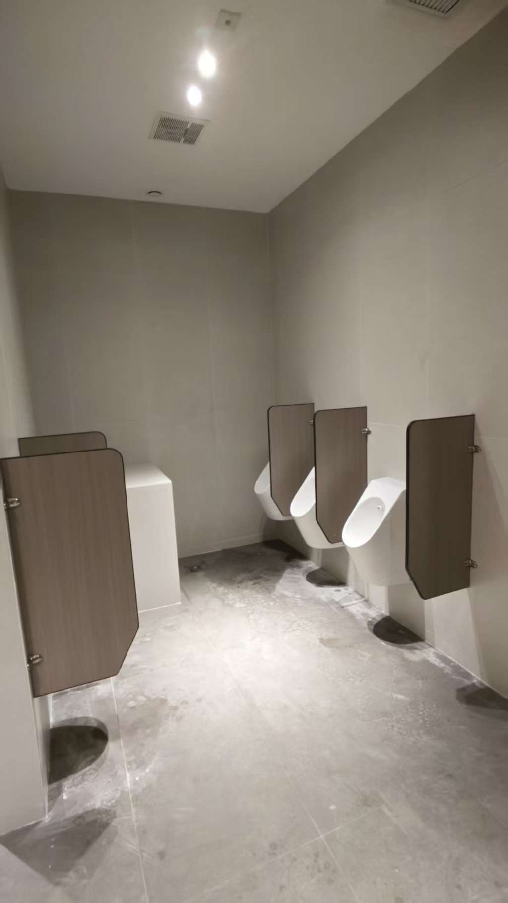 Modern Phenolic Compact Laminate Toilet & Urinal Partition
