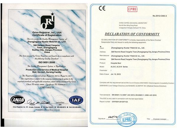 Hospital electric with crank bed 3 functions (ALS-ME02)