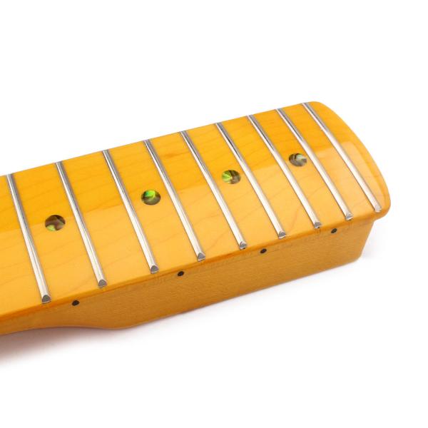 Alto brilho acabamento fosco ST pescoço de guitarra Canadá Maple 22 Frets C forma