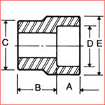Штуцеры кованой стали, сталь выплавленная дуплекс-процессом/вставки редуктора гнезда легированной стали никеля