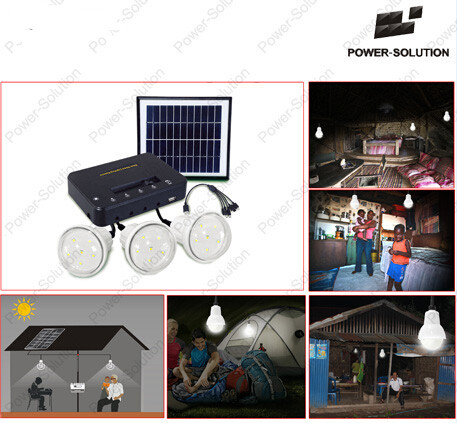 Emergency Solar LED Home Lighting System for Chile Earthquake