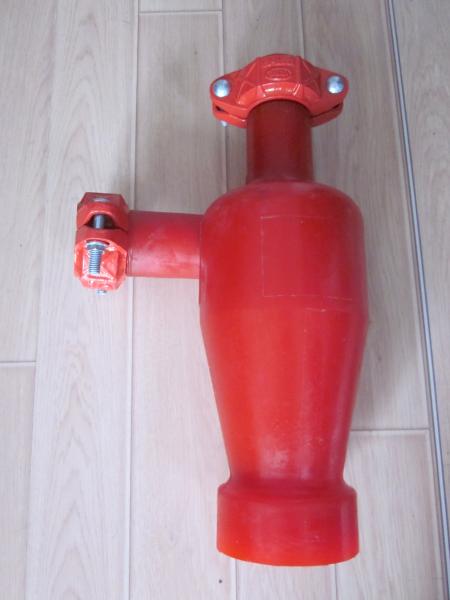 Derrlck 4 Hydrocyclone Body B836 Urethane High Wear Resistance