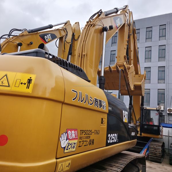 Second hand Large Excavator Used CAT 325DL Digger with ORIGINAL Hydraulic Cylinder