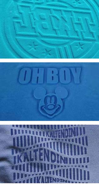 Algodão de Inverno Personalizado 500 gsm Logotipo em relevo de peso pesado Camisola com capucha