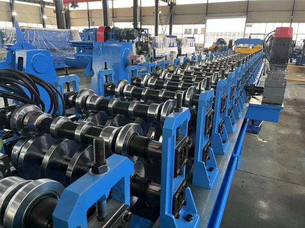 水力前切断 立面シームロール形作機 切断棒付き