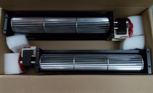 220V /240V AC Blower Cross Flow Fans AC Tangential Cooling Motor Ball Bearing