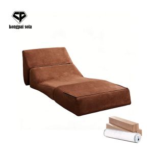 Modern Square Sectional Sofa Apartment Living Room Bedroom Recliner Sofa Bed Furniture Vacuum Compressed Modular Packing