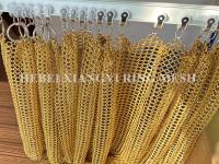 Cortina do Odm Ring Mesh Curtain For Ceiling Treatment do fio da solda do metal de Chainmail