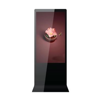 65 Inch FHD Floor Standing Back-to-Back Kiosk Commercial Grade For Interactive Screens