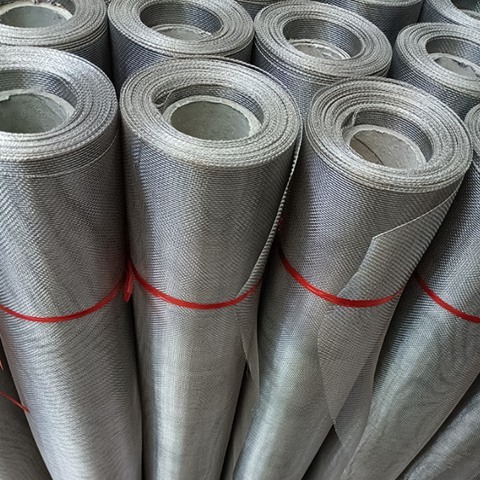 16 18 20 22 26 Mesh Steel Window Screen Roll Suitable For Various Applications