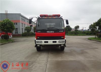 ISUZU Chassis CAFS Fire Truck with Large Capacity 3600 L/Min Flow Fire Monitor