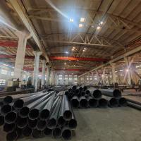 8 lados galvanizados Poles de acero de distribución de energía S460NL
