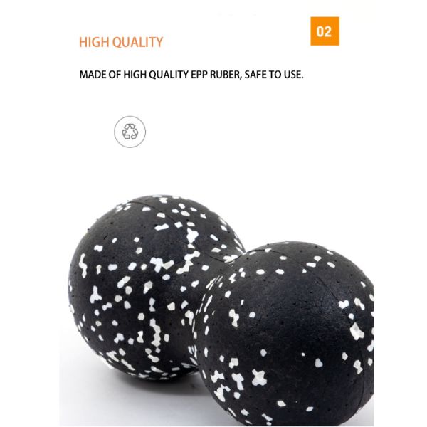 24CM Adjustable EPP Peanut Foam Roller Ball For Back Massage Roller Body Buliding