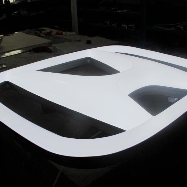 Car Logo Sign Maker Plastic Chrome Dealership Advertising Diy Chinese Car Logo