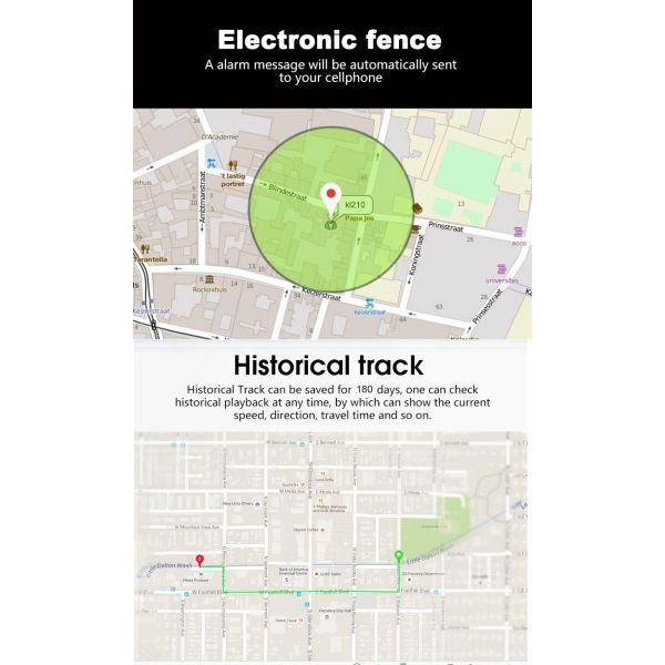 2G 5000mAh Vehicle GPS Tracker Locator Waterproof APP Control Car GPS Tracker Device