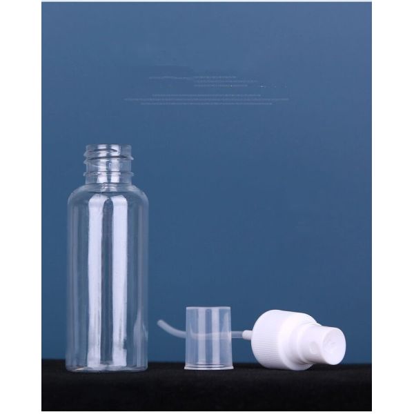 Round 100ml Pet Spray Bottle 150ml Amber Plastic Spray Bottles
