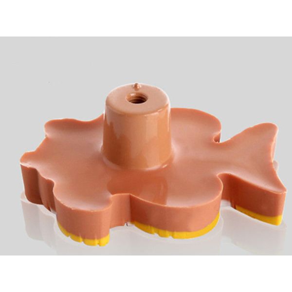 Clown Fish Rubber Knobs Soft PLastic Kids Bedroom Dresser Knobs Decorative Lovely Handles ISO Approved