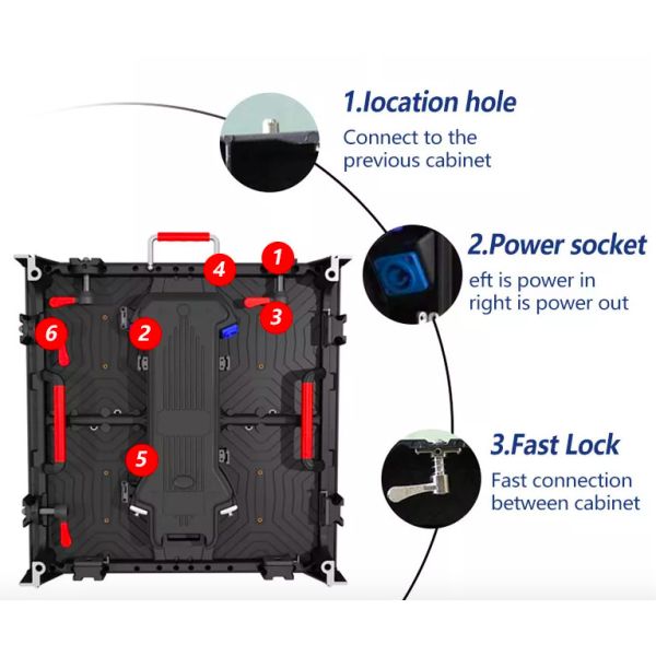High Performance Rental Stage Led Panel P2.604 P2.976 P3.91 P4.81 Indoor Outdoor